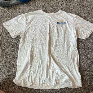 Corona White Short Sleeve Tee